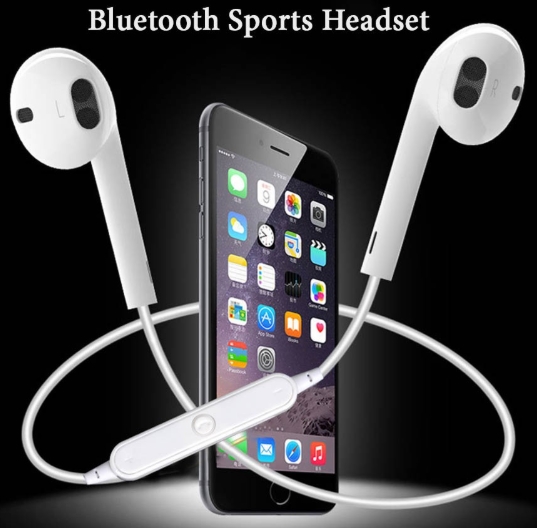 Tai Nghe Bluetooth S6 + Có Mic Đàm Thoại