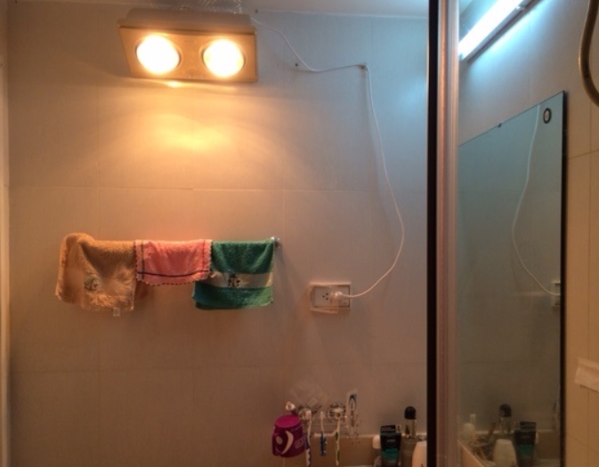 Đèn sưởi nhà tắm sợi đốt