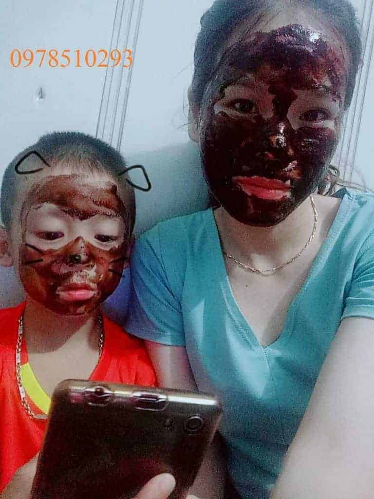 bột tắm trắng an toàn