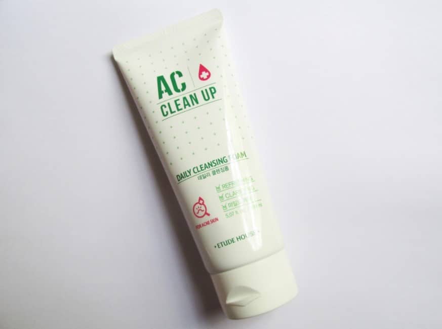 Etude House AC Clean Up Daily Acne Cleansing Foam